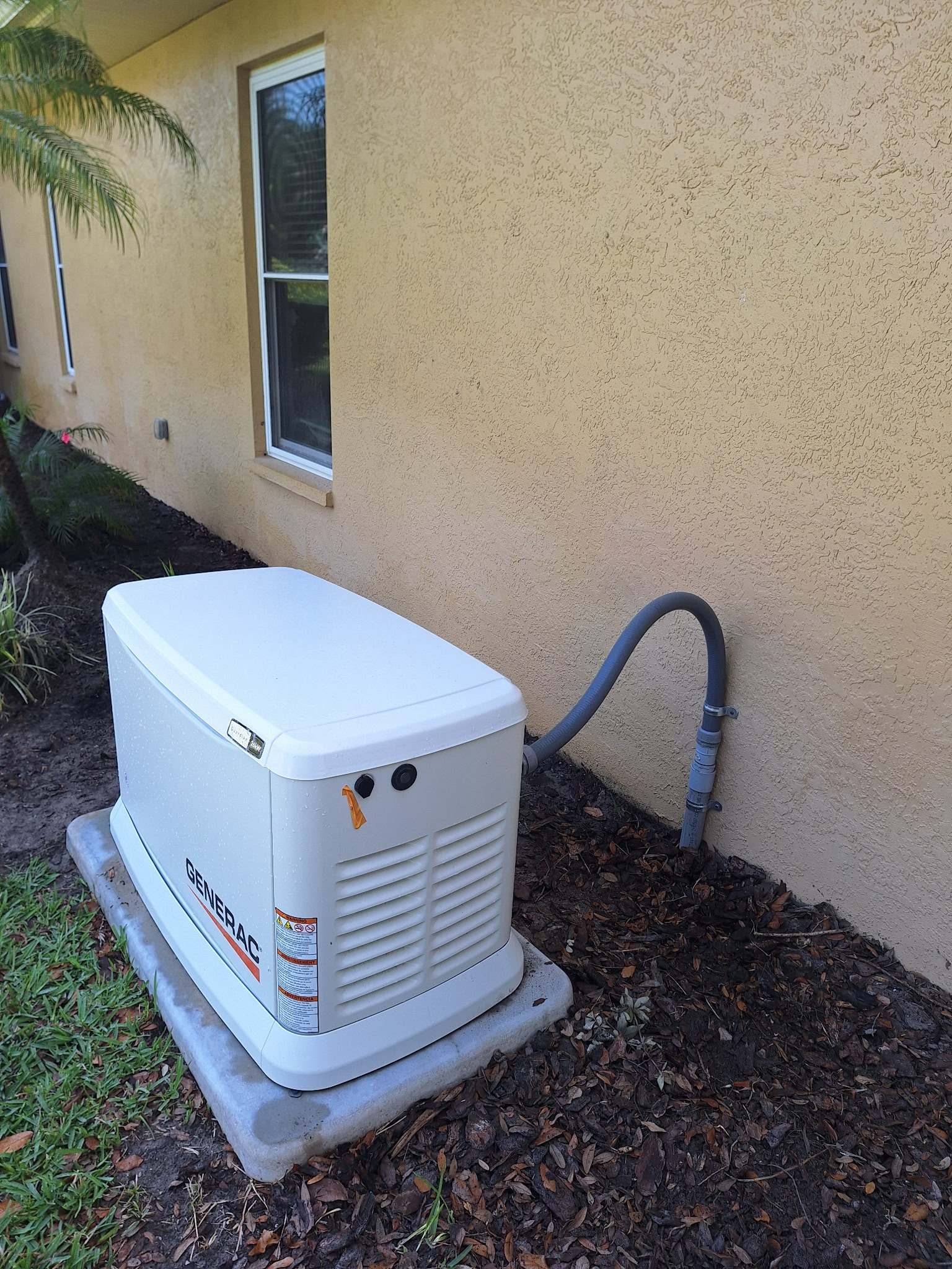 Generac whole-home generator install