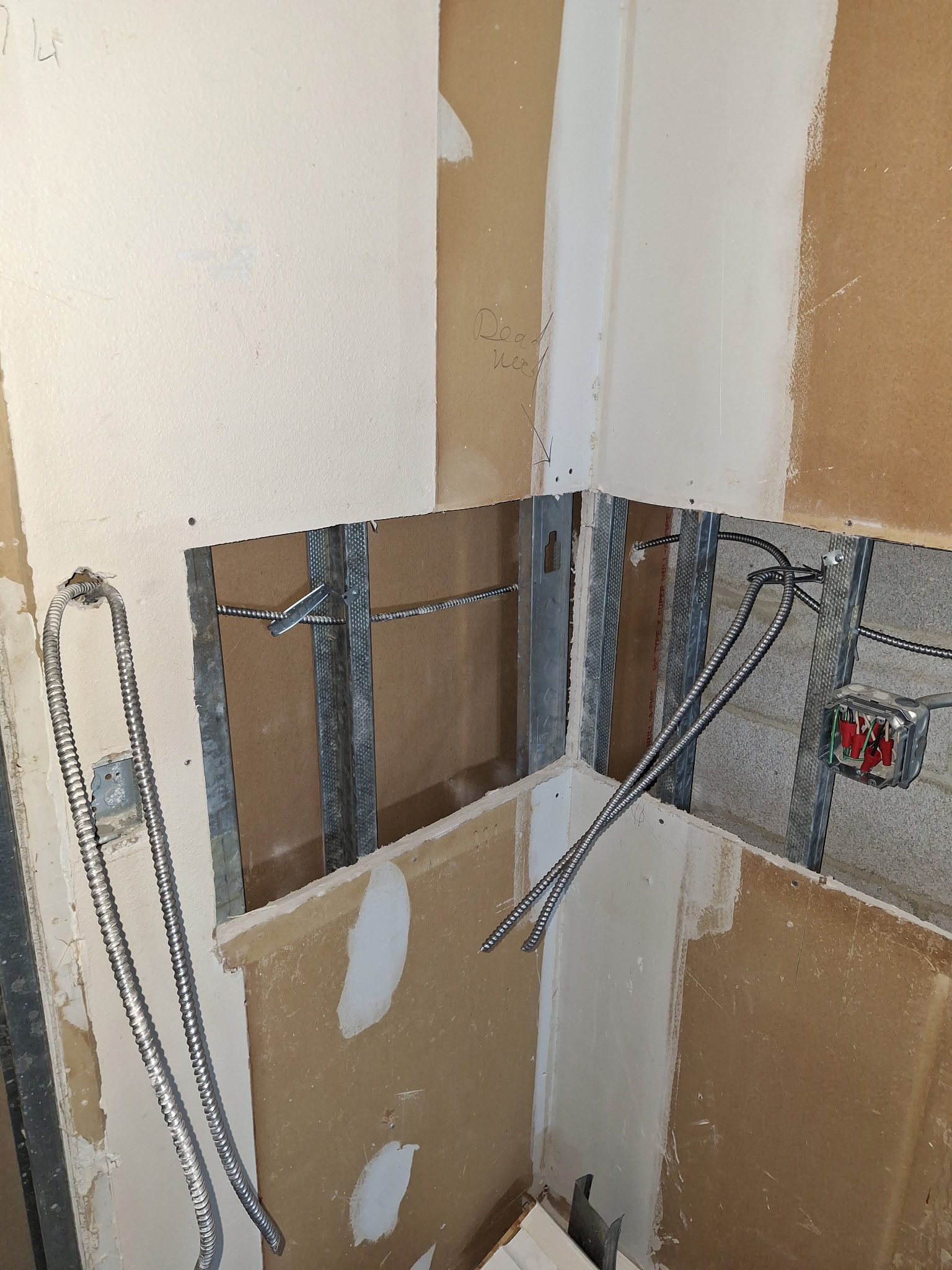 Residential rough-in wiring